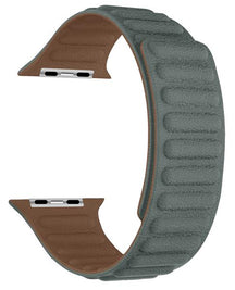 15 Farben - Armbänder - Kompatible Apple Watch - Magnetschnalle aus Mikrofaserleder