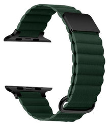 11 Color - Micro Fiber Leather - Bracelets - Compatible Apple Watch - Magnetic Buckle