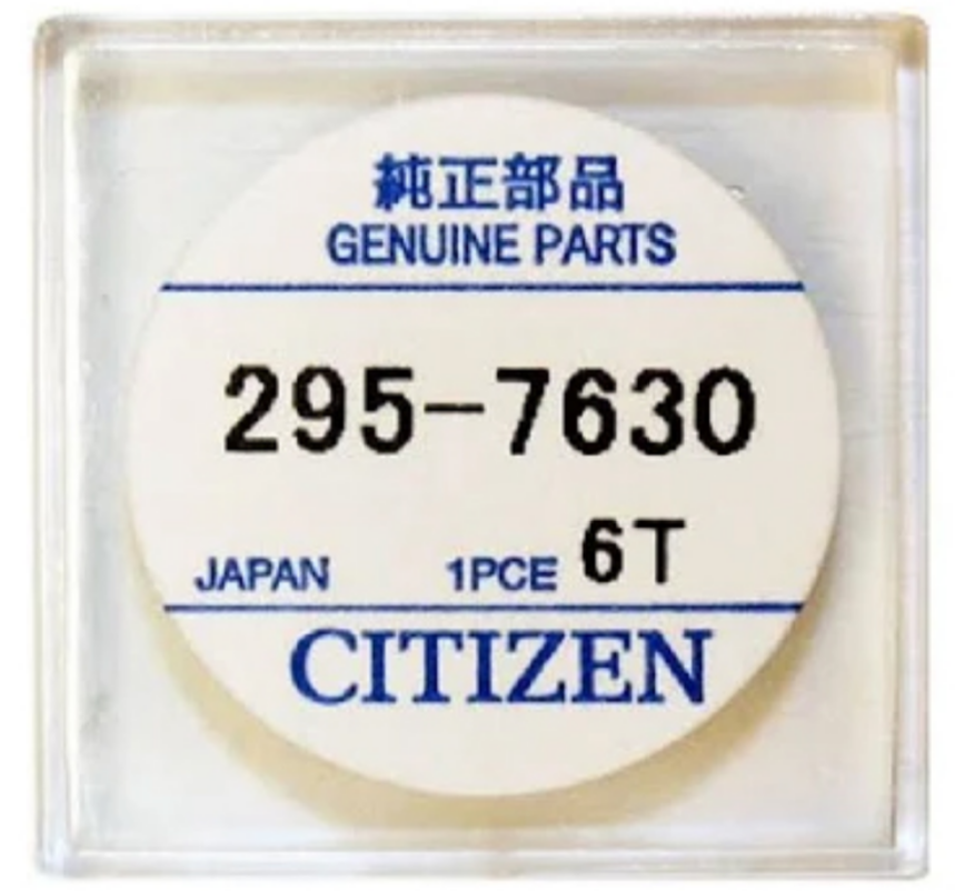 Citizen 295-7630 Batterie Pile rechargeable Eco-Drive - 1 pc