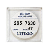 Citizen 295-7630 295.763 Batterie Wiederaufladbare Batterie Eco-Drive Kaliber Uhrwerk J165 - 1 Stk