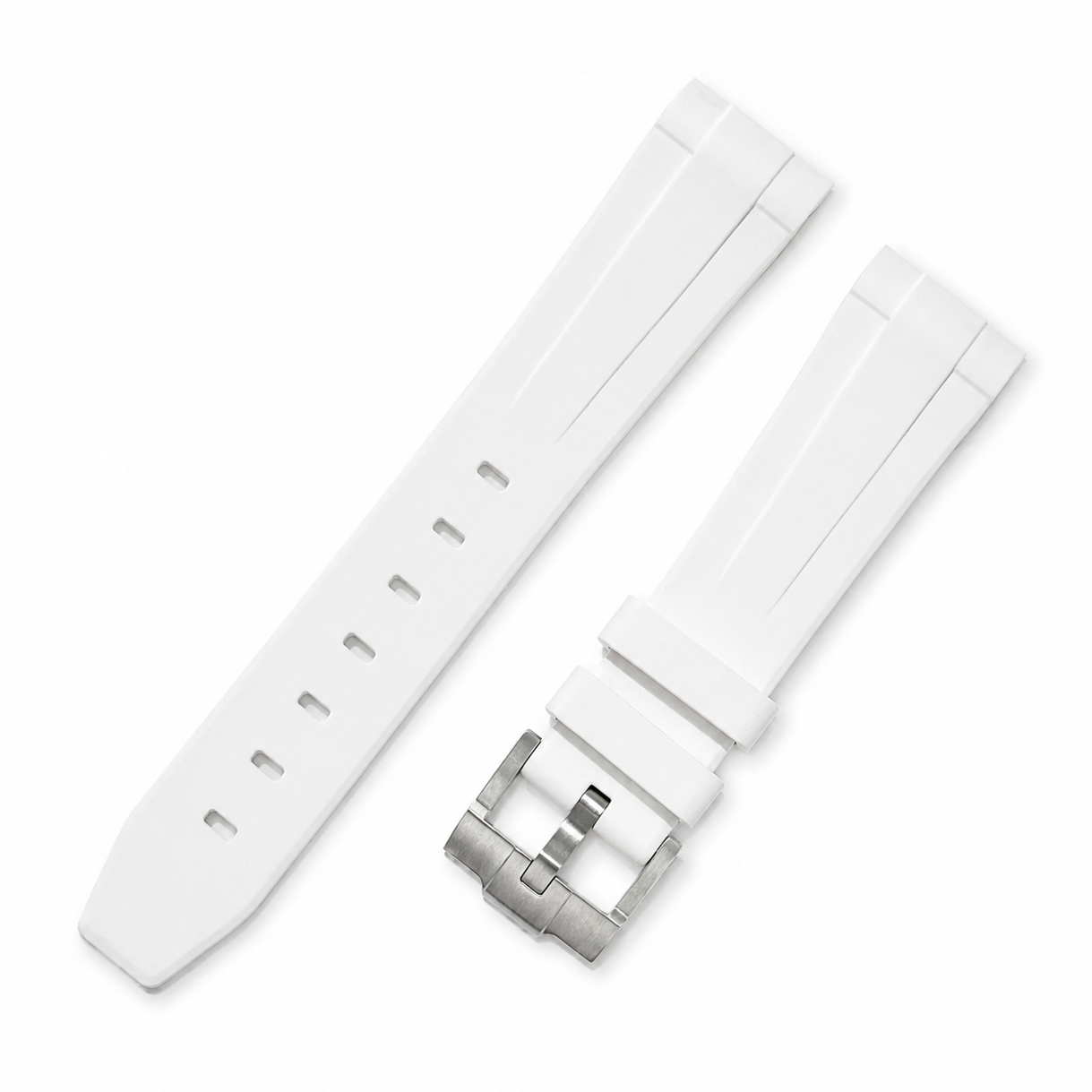 21mm FKM Rubber Strap compatible with Rolex Submariner 41mm - Premium