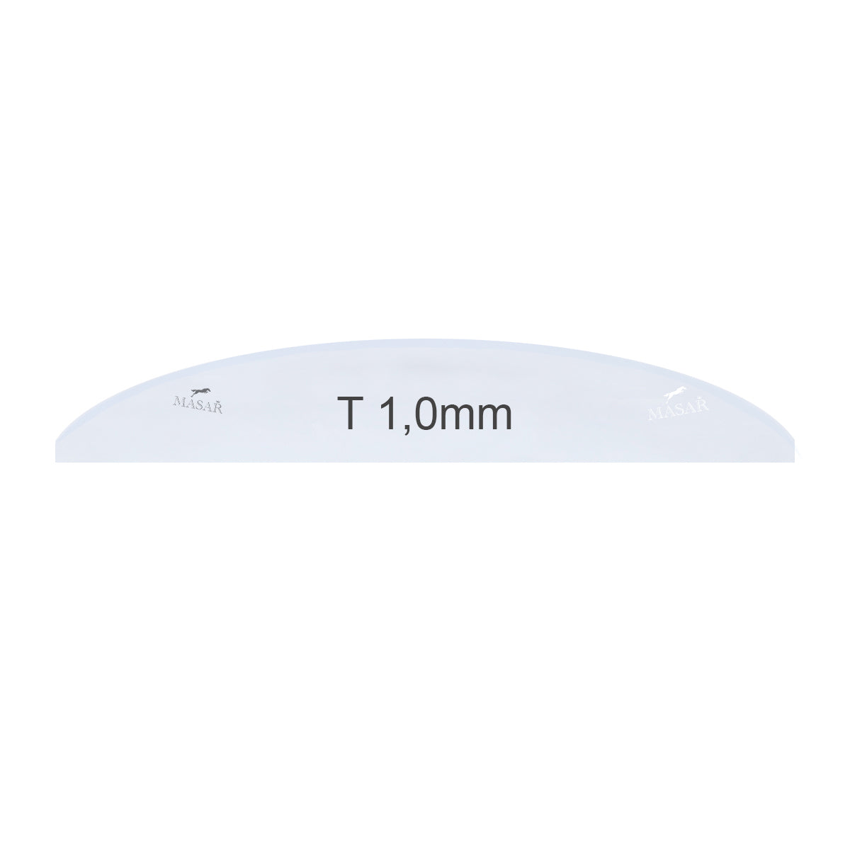 Verre de Montre Premium Plat Bombé (Plein) - Épaisseur 1,0mm - Cristal Minéral Rond - Ø 15,0mm à 25,8mm - 1 Pcs