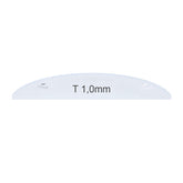 Premium Flat Domed Watch Glass (Full) - Thickness 1.0mm - Round Mineral Crystal - Ø 25.9mm to 35.8mm - 1 Pcs