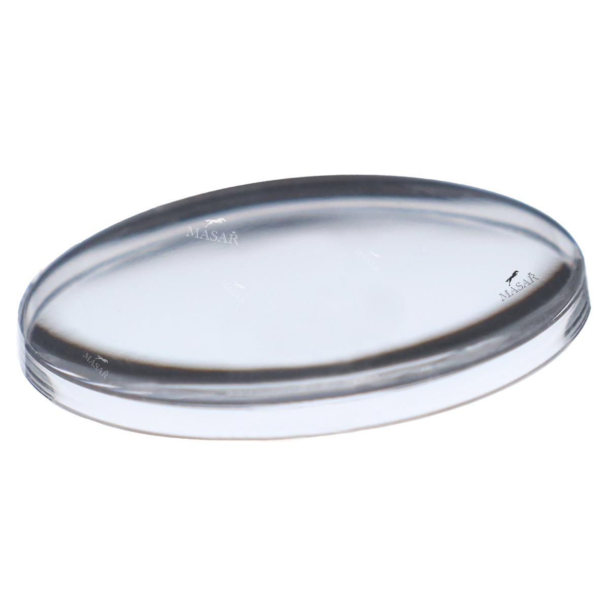 Acryl Uhrglas Hochgewölbt – Ersatzglas für Uhr Ø 32 – 40 mm – 2,0 mm Dicke – Gesamthöhe 3,1 – 4,1 mm – Rundes konvexes Glas – 1 Stück