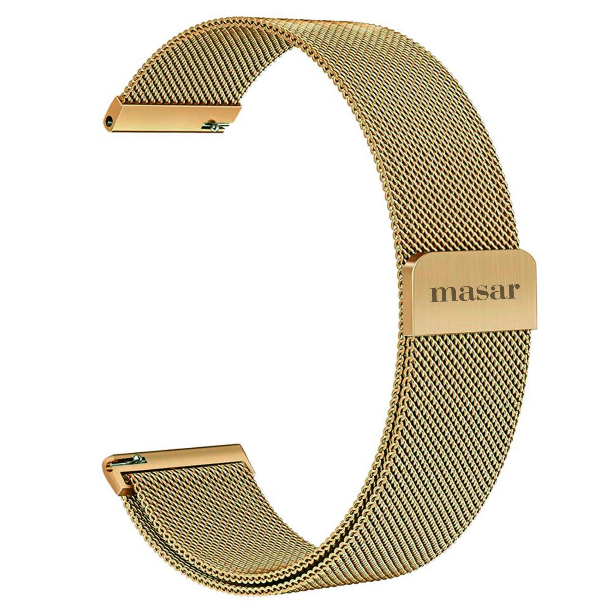 bracelet-montre-magnetique-maille-milanaise-or