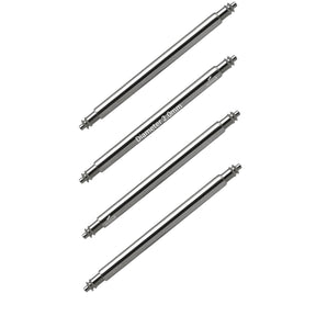 SLX Ø 2.0mm - Spring bars for watch strap - 316L stainless steel - 0.8mm - 4 Pcs 