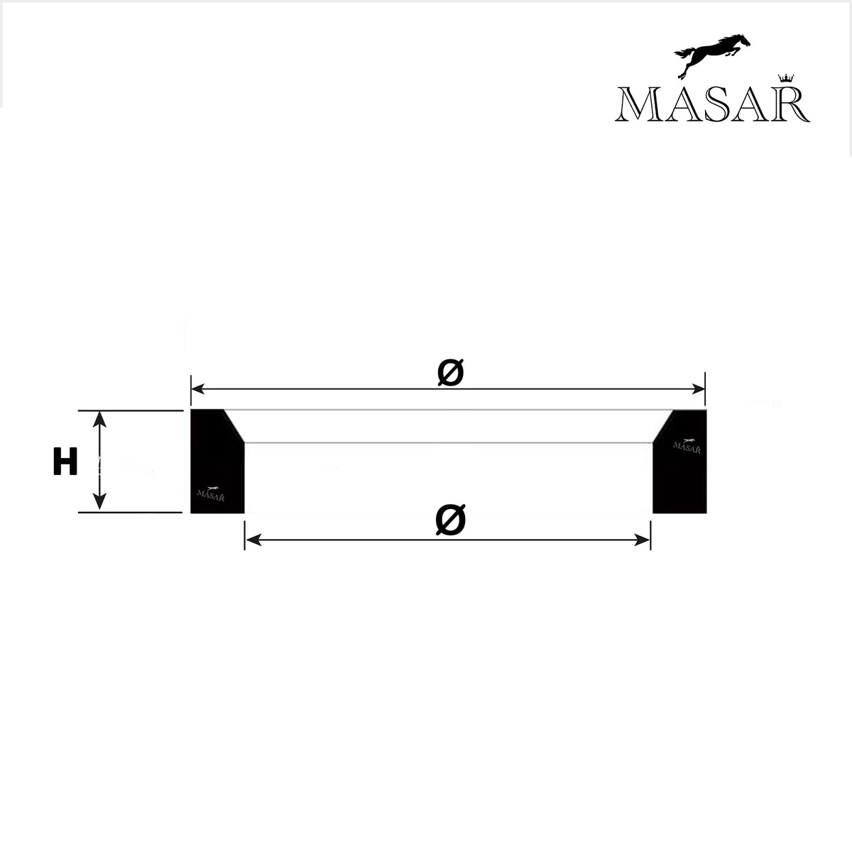 Joint Spécial Verre de 2,0mm 2mm d'épaisseur – Ø 16,8 à Ø 50,0mm - Épaisseur 0.40mm – H 1,75mm 1 Pcs