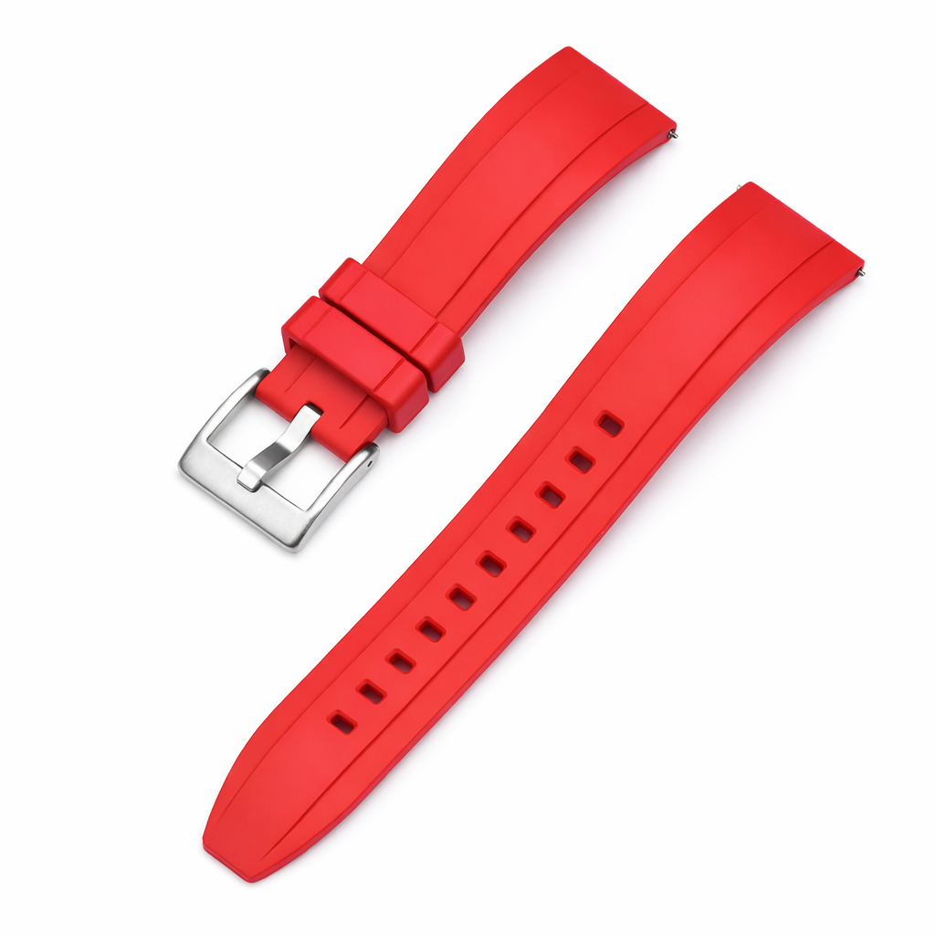 FKM Kautschukarmband – Submariner-Stil – Schnellverschluss – Universal
