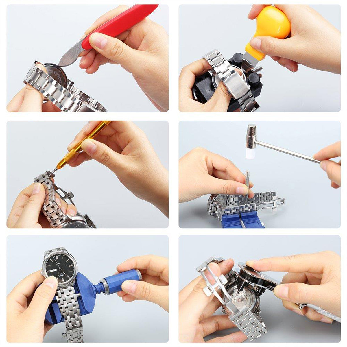 Kit Outils de Réparation pour Montres - Bracelets - 147 Pcs