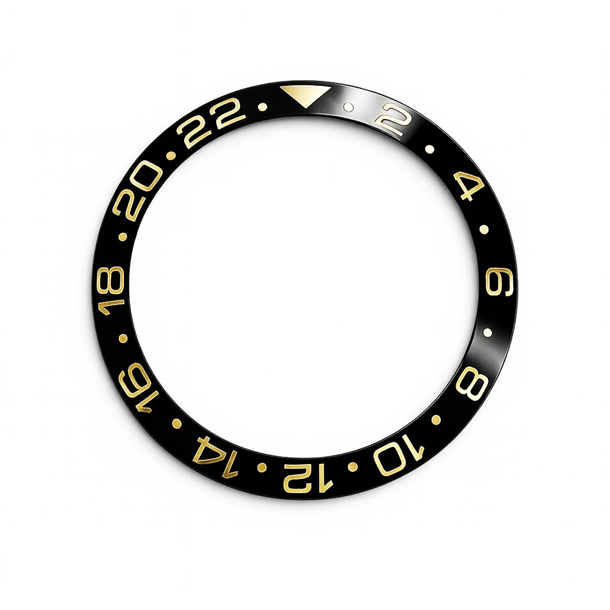 Uhrenlünetteneinsatz – Für Rolex / Tudor – Ø 37,45 mm x Ø 30,75 mm