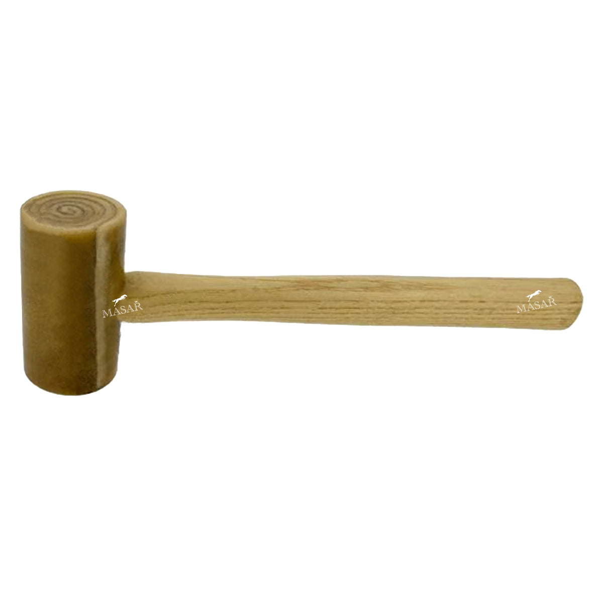 Rawhide Mallets Impregnated with Shellac – Ash Handle - 1 Pc