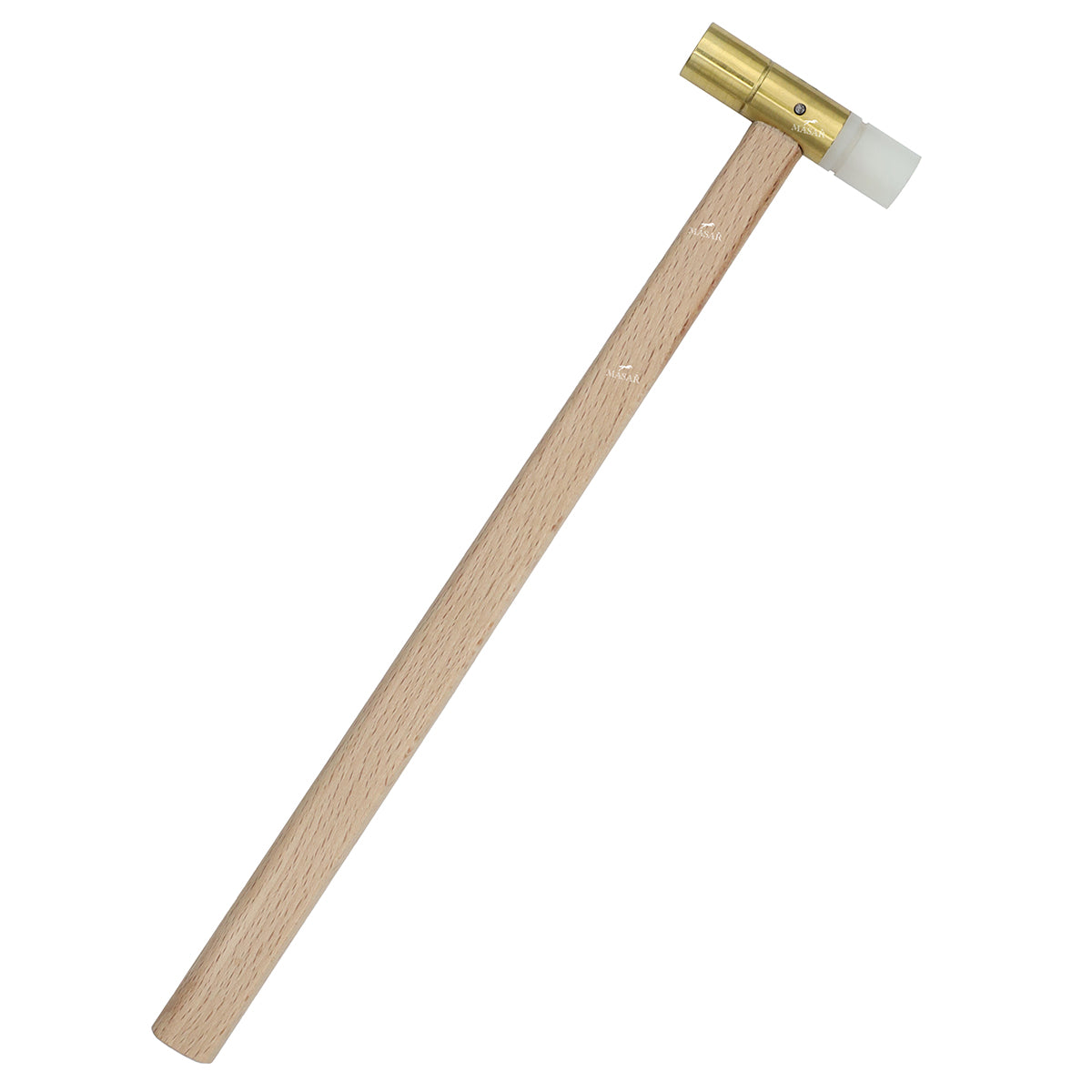 Uhrmacherhammer – Messing und Kunststoff, 55 g (2 oz) x 51 x 13 mm – zum Formen und Biegen von Metallen – 19161