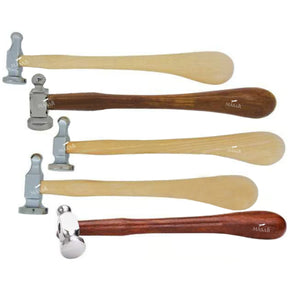 Chiseling and Embossing Hammers - Embossing - Double-Sided Polished Head - 1 Pc