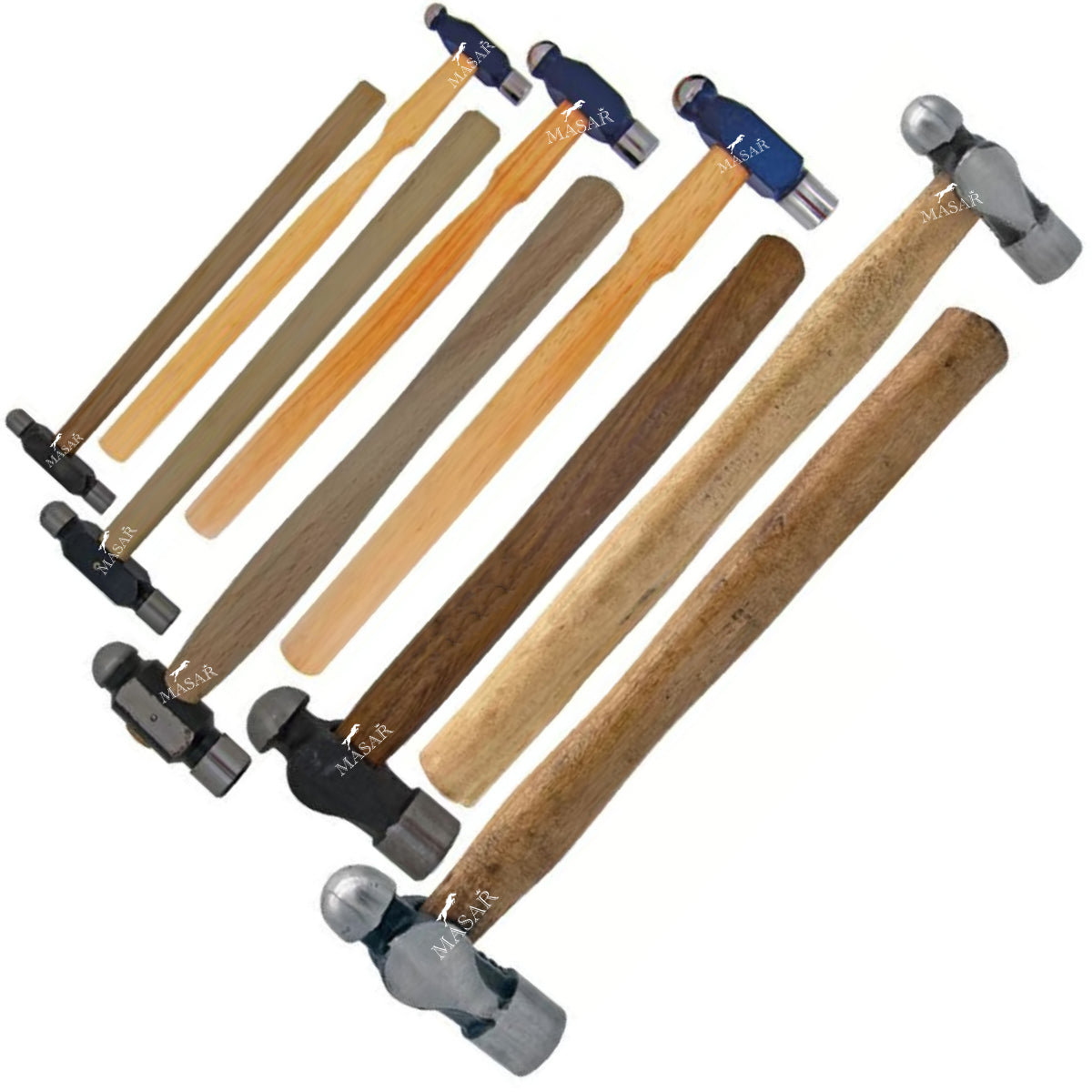Round Pein Hammers for Watchmakers and Jewelers - 1 Pc