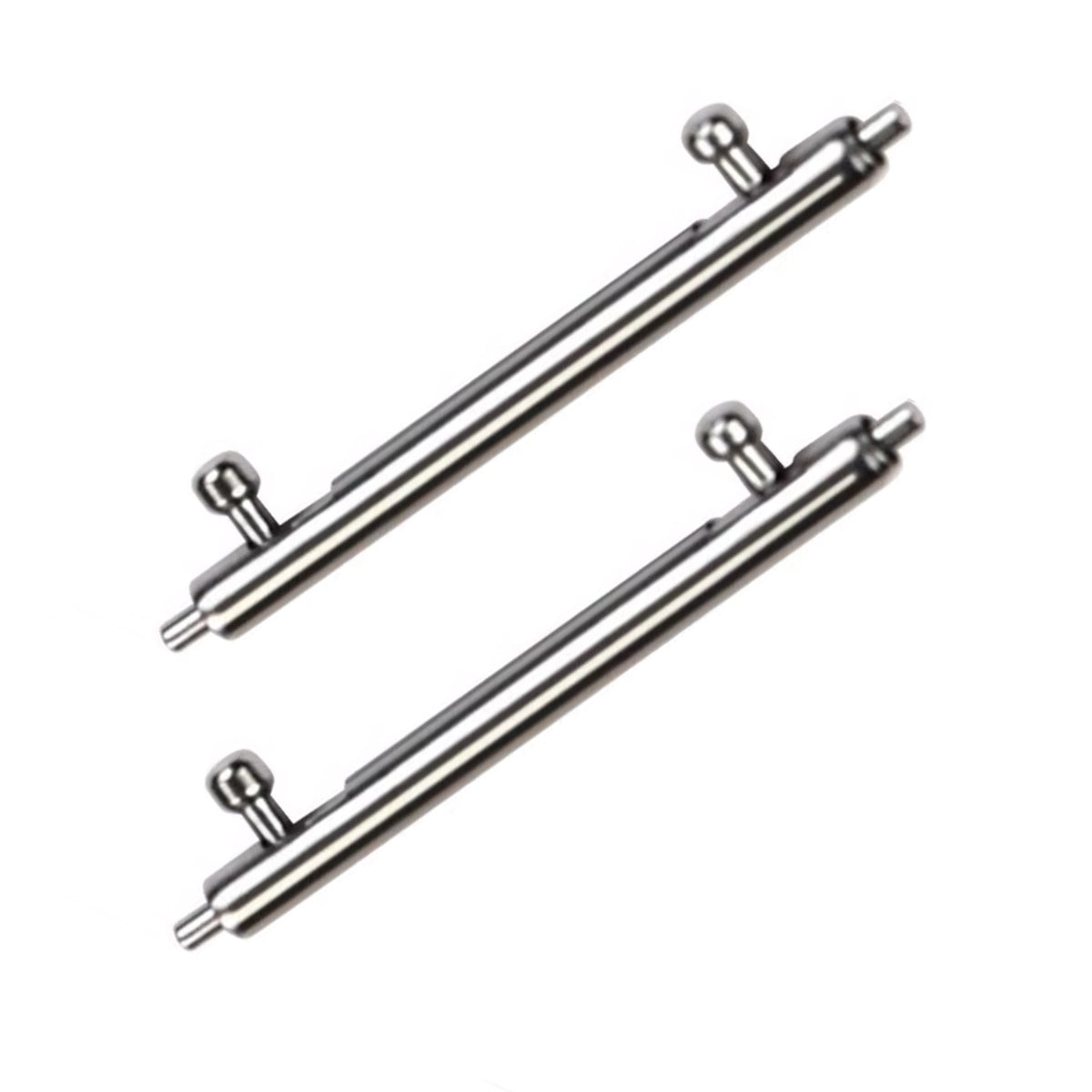 18 mm 20 mm 22 mm XSA Ø 1,78 mm – Federstege für Uhrenarmbänder – Edelstahl 304L – Doppelhebel-Schnellverschluss – 0,8 mm – 2 Stück