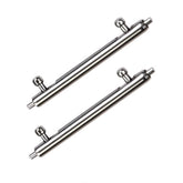 18mm 20mm 22mm XSA Ø 1,78mm - Barres à ressort pour bracelet de montre - Inox 304L - Libération Rapide à Double Levier - 0,8mm - 2 pcs
