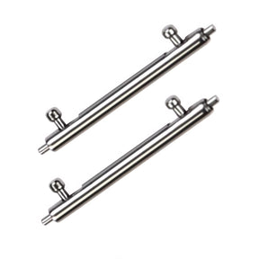 18mm 20mm 22mm XSA Ø 1,78mm - Barres à ressort pour bracelet de montre - Inox 304L - Libération Rapide à Double Levier - 0,8mm - 2 pcs