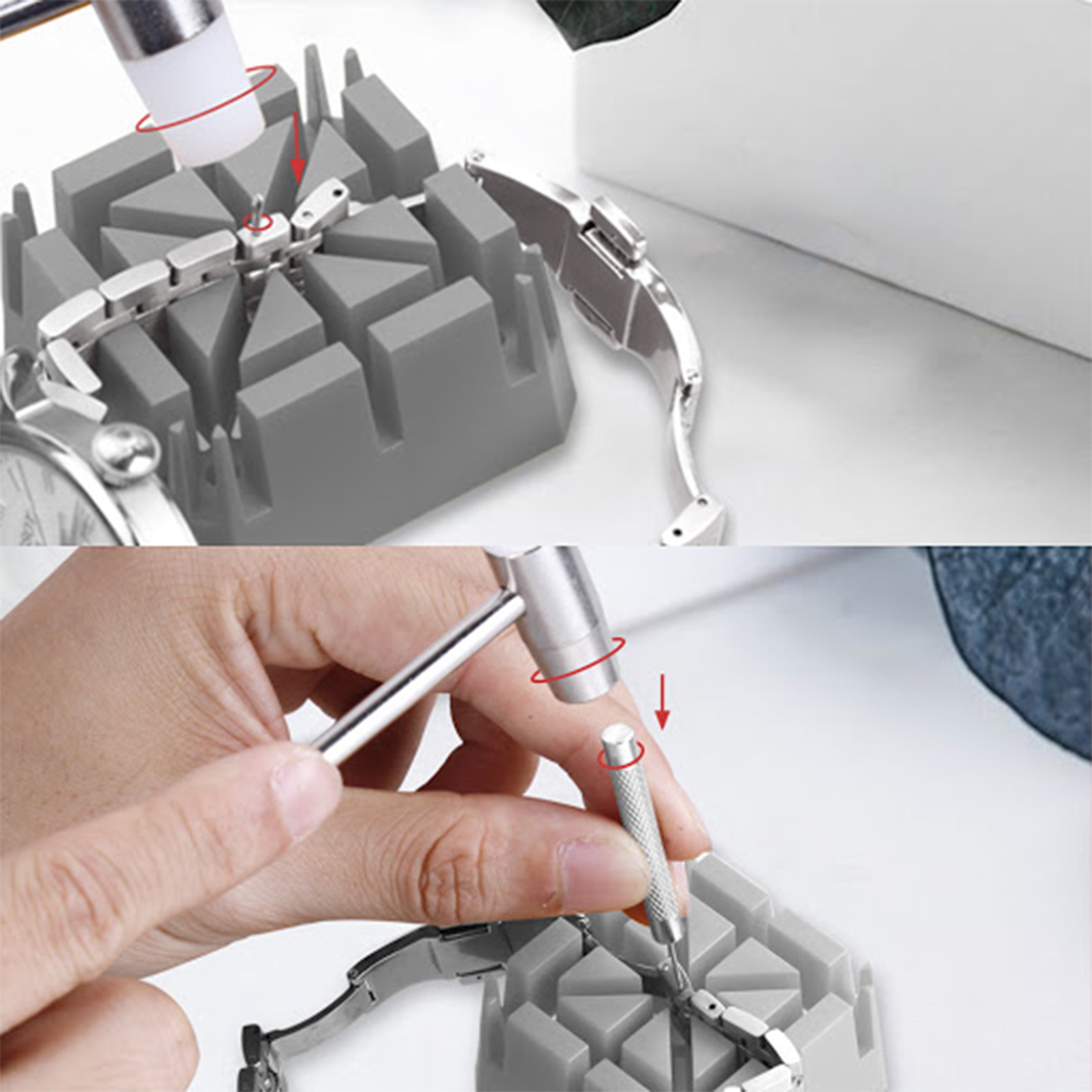 Kit - Repair tools - Watch case opener - Adjust, Change bracelets