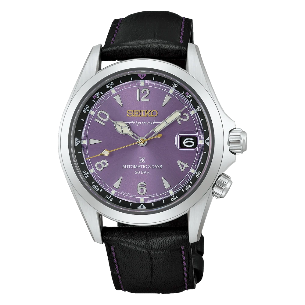 SEIKO HBC006J1 - Montre Prospex Alpinist – Automatique 3 aiguilles date