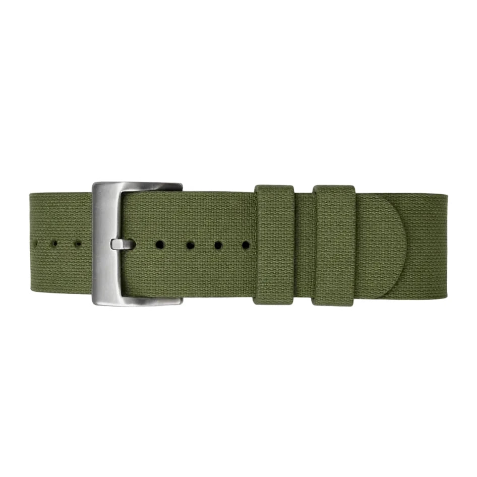 Uhrenarmand nato green rubber fkm