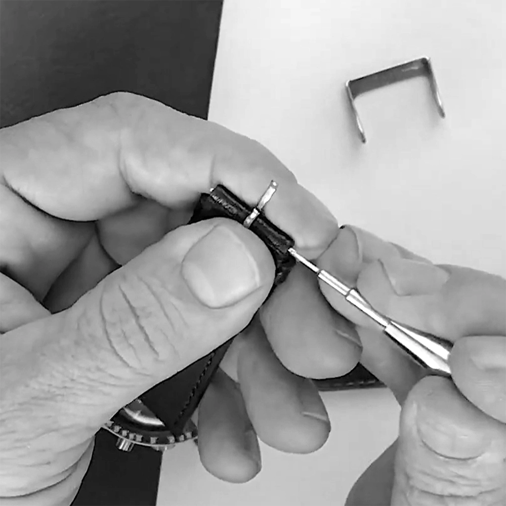 Outil pour Barrettes à ressort, Bracelet de montre - Réversible - Aluminium