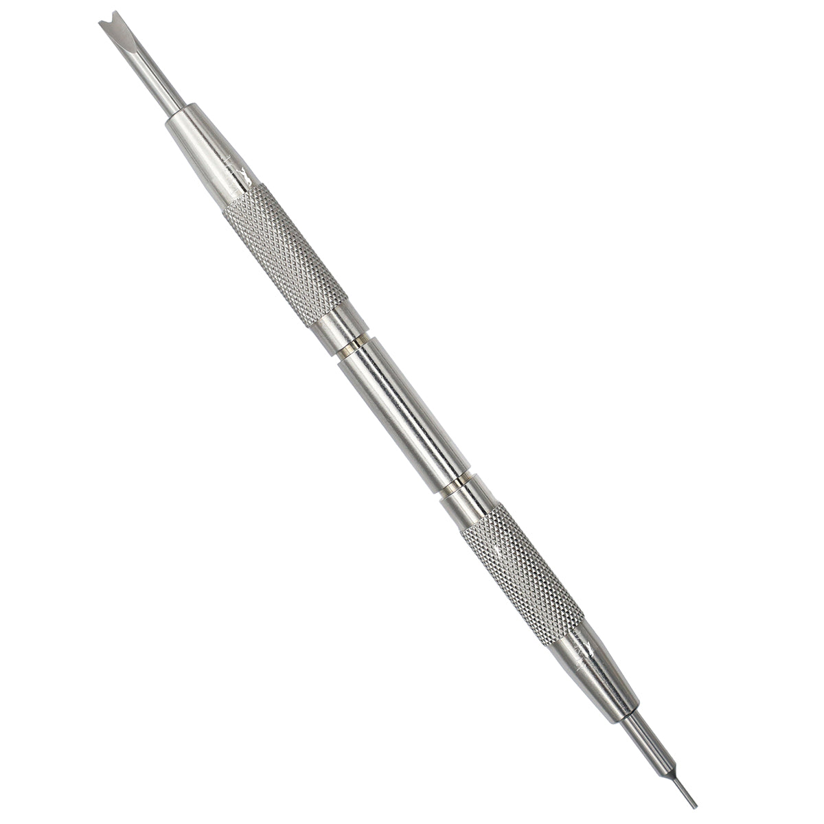 XT Premium L Spring Bar Tool – Wide Forks & Tips – Stainless Steel – Watch Strap Removal & Installation