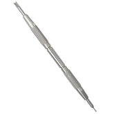 XT Premium L Spring Bar Tool – Wide Forks & Tips – Stainless Steel – Watch Strap Removal & Installation