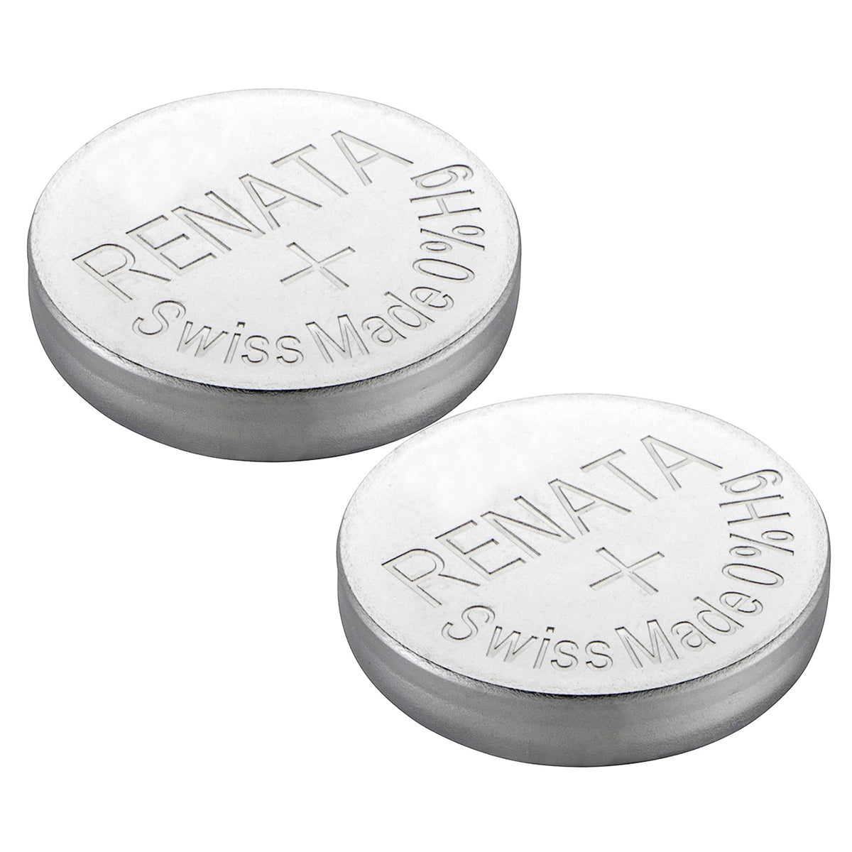 Renata 3xx MF Premium Uhrenbatterie – Schweizer Batterie – 2 Stück