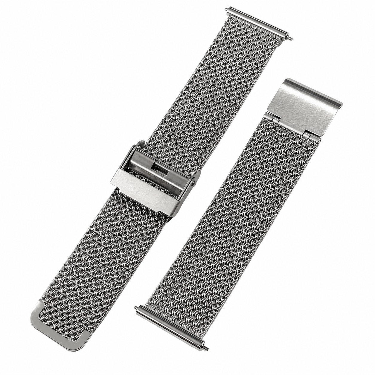 Sparkling Milanese Mesh Watch Bracelet - Double Weave - Premium Stainless Steel / Quick Release / Universal
