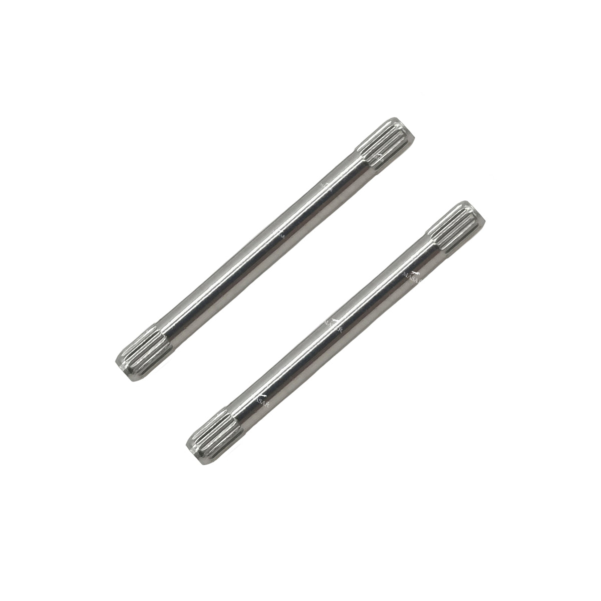 Ø 1.2mm to 1.4mm - Pins - Knurled - Notched - Serrated - for Watch Bracelet - Compatible with Rolex - Stainless Steel - 2 Pcs