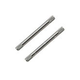 Ø 1,2mm à 1,4mm - Épingles - Goupilles - moletées - crantées - dentelée - pour Bracelet de montre - Compatible Rolex - Inox - 2 Pcs