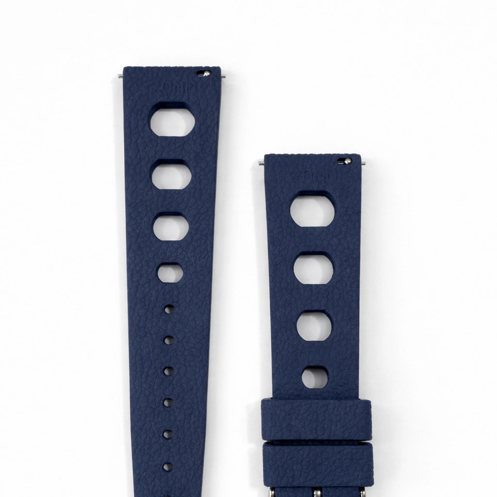 Bracelet de montre Caoutchouc FKM vulcanisé - Rallye Perforé / Rapide - Universel