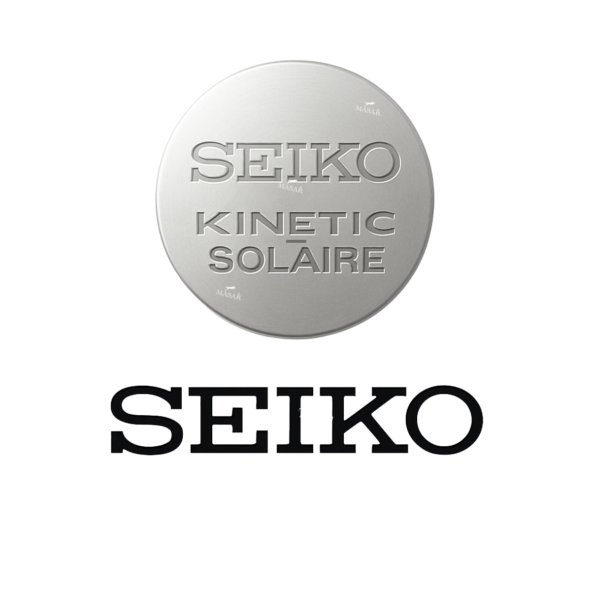 Seiko Kinetic / Solar - Volle Auswahl - Wiederaufladbare Batterie - Kondensator-Akkuzelle - 1 Stück