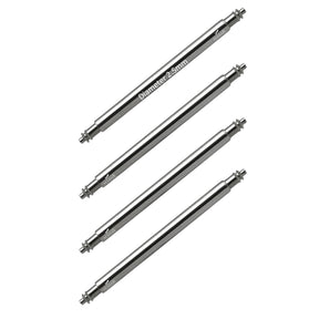 SLX Ø 2,5mm - Barres à ressort pour bracelet de montre - Inox 316L - 0,8mm - 4 Pcs