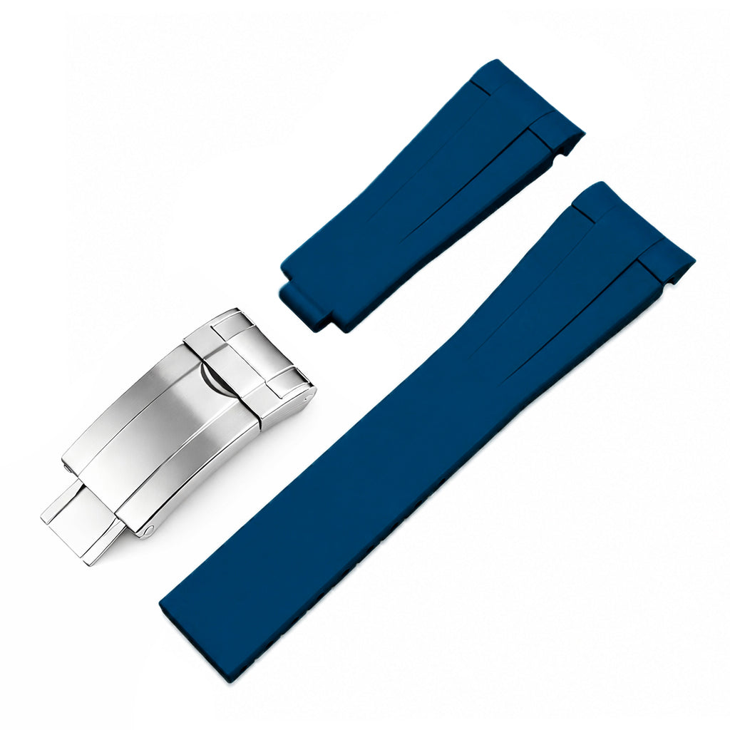 Bracelet caoutchouc FKM 20mm pour Omega Speedmaster - Premium