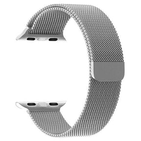 Bracelet Milanais Compatible Apple Watch – 9 Couleurs – Maille Acier Inoxydable