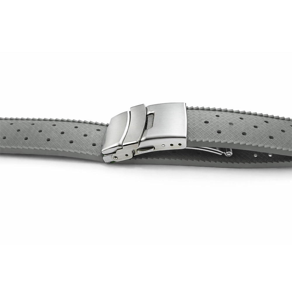 Uhrenarmband aus FKM-Kautschuk / Faltschließe - Schnell - Universal