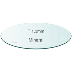 Flaches rundes Uhrglas aus Mineralglas – Ø 27,0 mm bis 40,0 mm – Dicke 1,3 mm – 1 Stück – Ersatzglas für Uhren