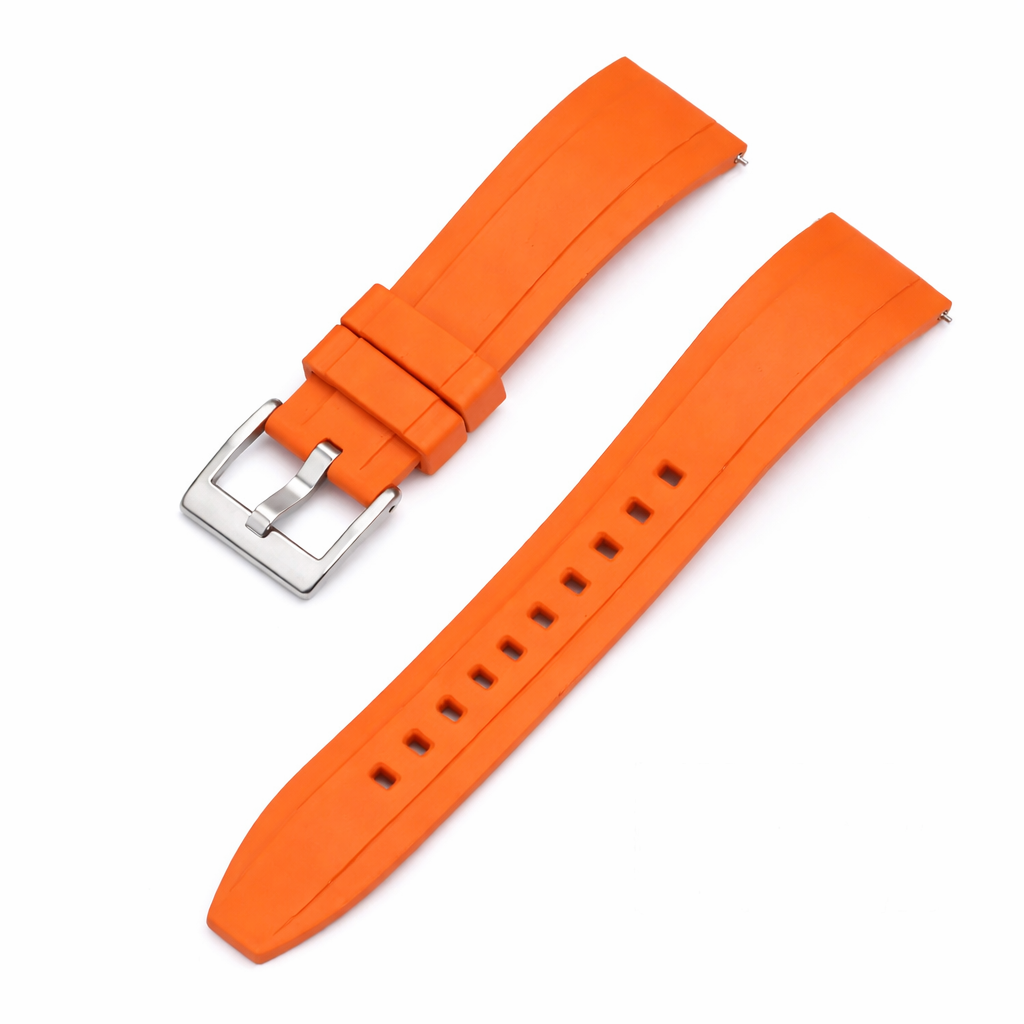 FKM Kautschukarmband – Submariner-Stil – Schnellverschluss – Universal