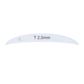 Verre de Montre Premium Bombé Dôme – Cristal Minéral Rond – Épaisseur 2,0mm - Ø 18,0mm à 50,0mm - 1 Pcs
