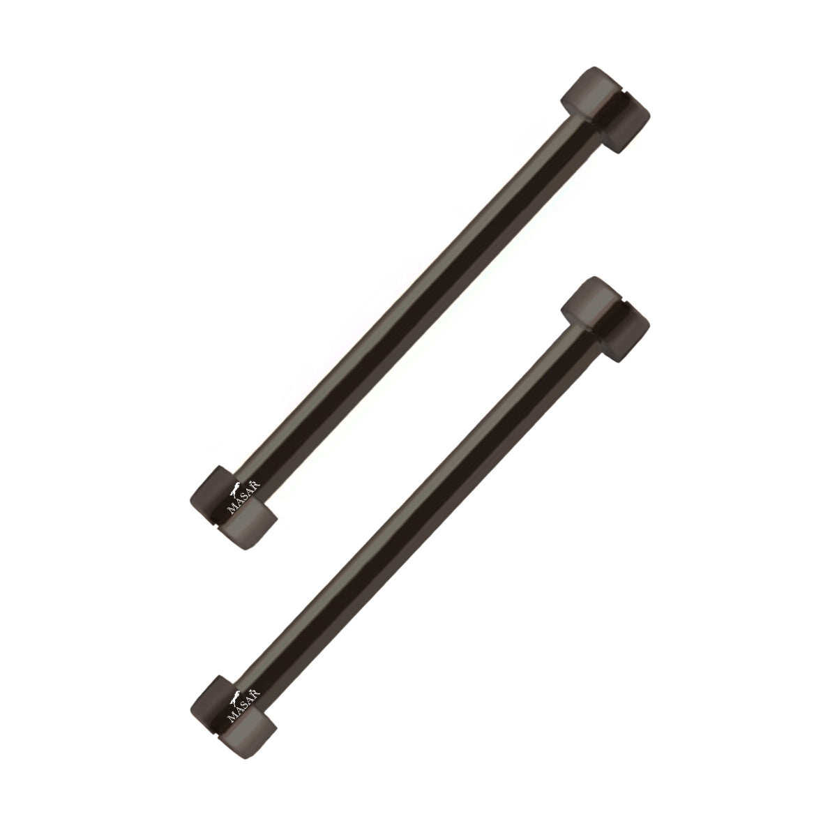 Schraubstege - Durchmesser 1,8mm, Kopf H Ø 3,0mm - Uhrenarmbandverschluss - Schwarz - 2 Stück