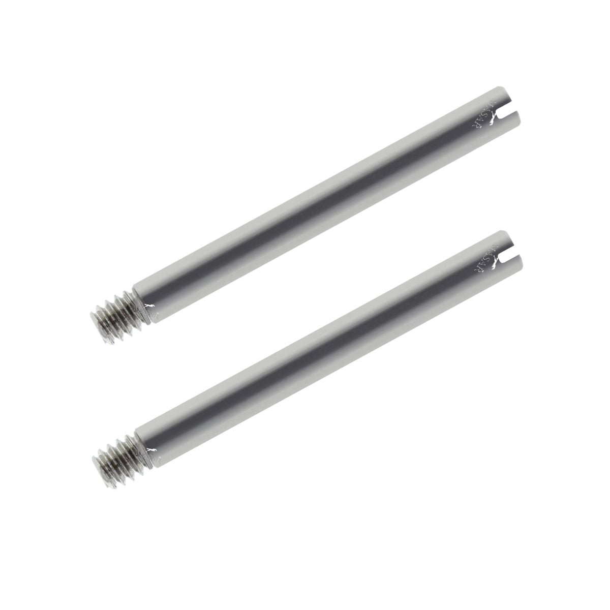 Screws - Compatible with Rolex (among others) - Pins, Link Screw Bars for Bracelets - Stainless Steel - 2 Pcs