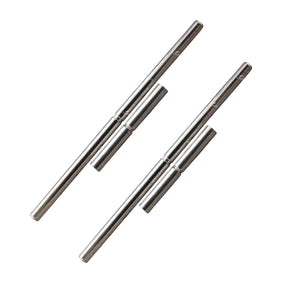 Ø 1.0mm to Ø 1.8mm - Pins - Tubes - Tightening pins - notched - for watch strap - Stainless steel - Set of 2 Pairs