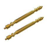 XR - 20mm Gold Ø 1,78mm - Barres à ressort pour bracelet de montre -  Inox 316L - Compatible Rolex - 2 pcs
