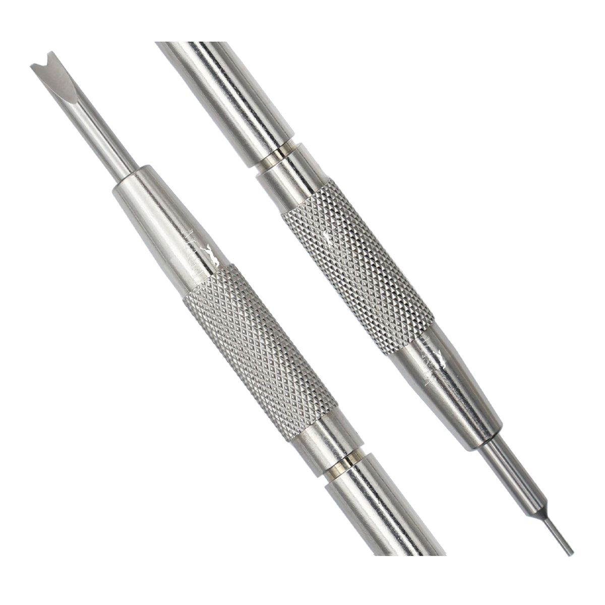 XT Premium L Spring Bar Tool – Wide Forks & Tips – Stainless Steel – Watch Strap Removal & Installation