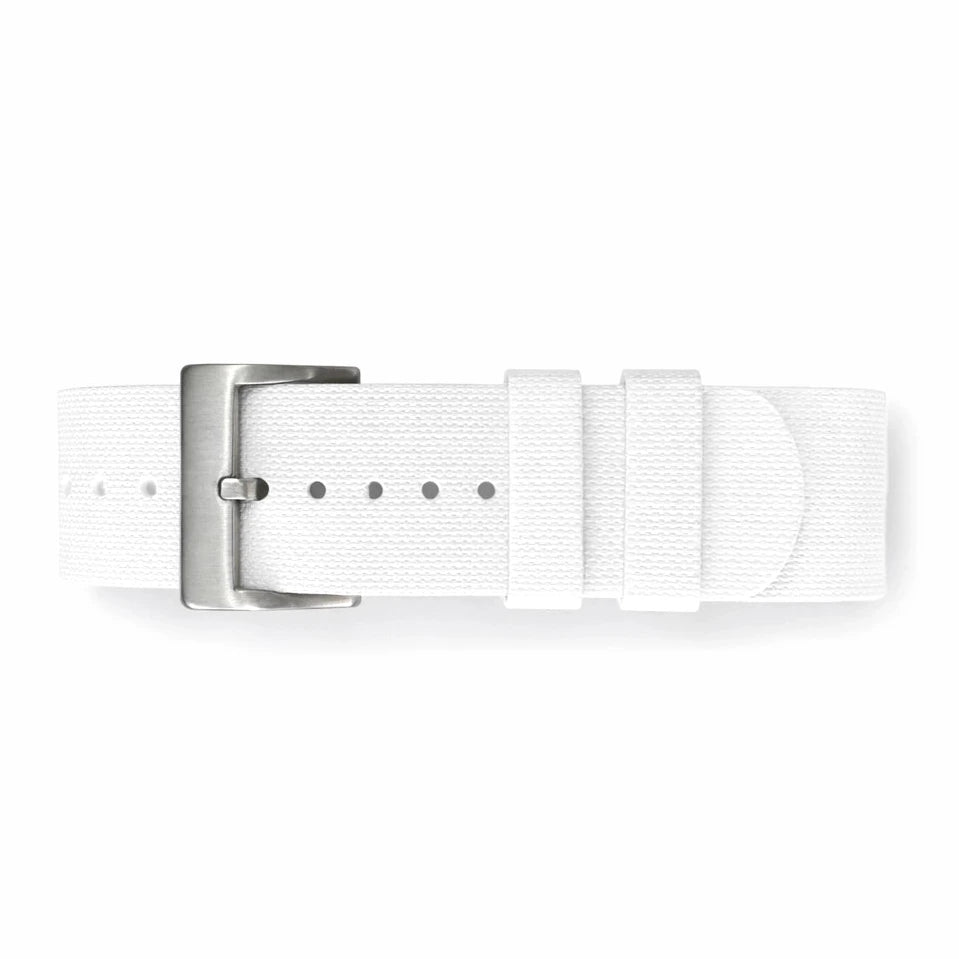 Premium FKM Kautschuk-Nato-Uhrenarmband – mikrotexturiert – 24,5 cm