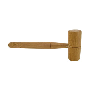 Wooden Mallets for Metalworkers – Boxwood &amp; Maple | Scratch-Resistant &amp; Lightweight - 1 Pc