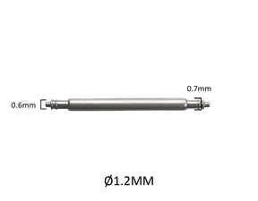 <transcy>7mm to 24mm Ø 1.2mm | Standard - Stainless Steel - 2 pcs</transcy>