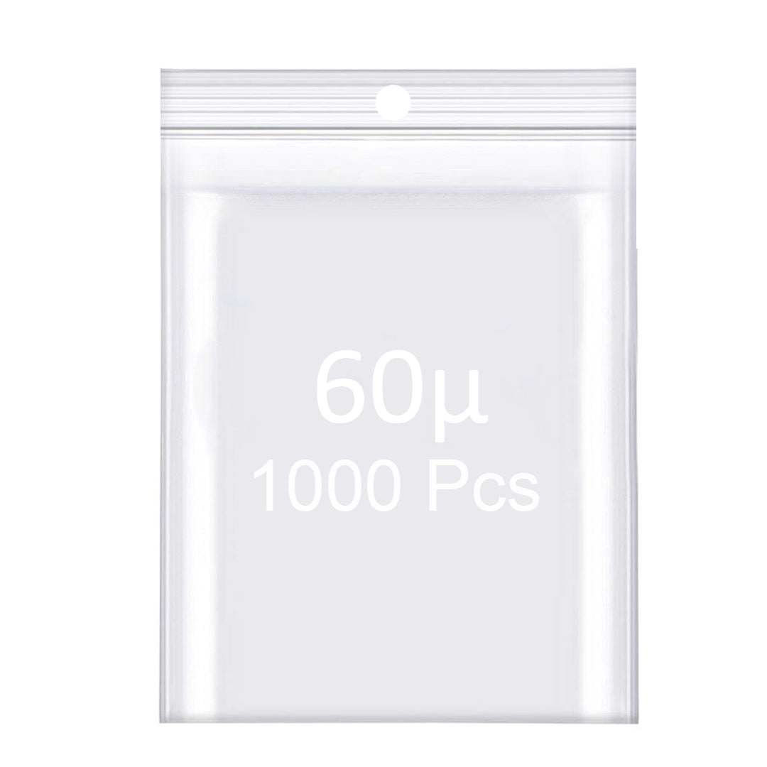 Sachet plastique zip transparent 12cm x 18cm (Lot de 100)