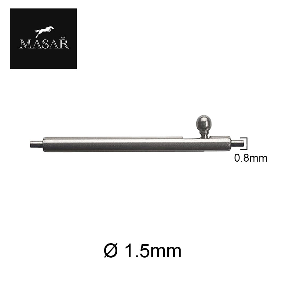<transcy>12mm to 26mm Ø 1.5mm | Quick Release Lever - 316L Stainless Steel - 2 pcs</transcy>
